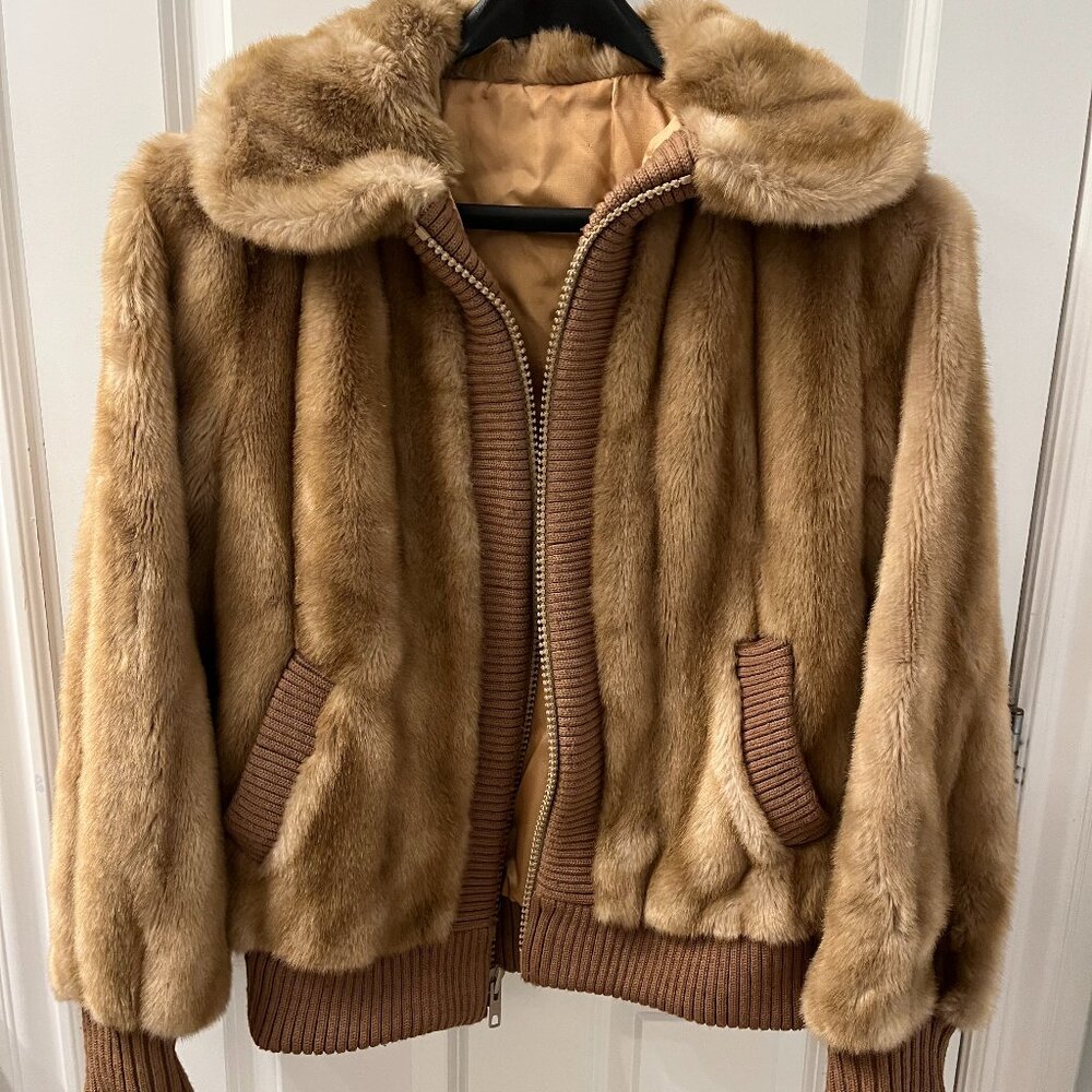 Vintage Adolf Shuman for Lilli Ann bomber style jacket